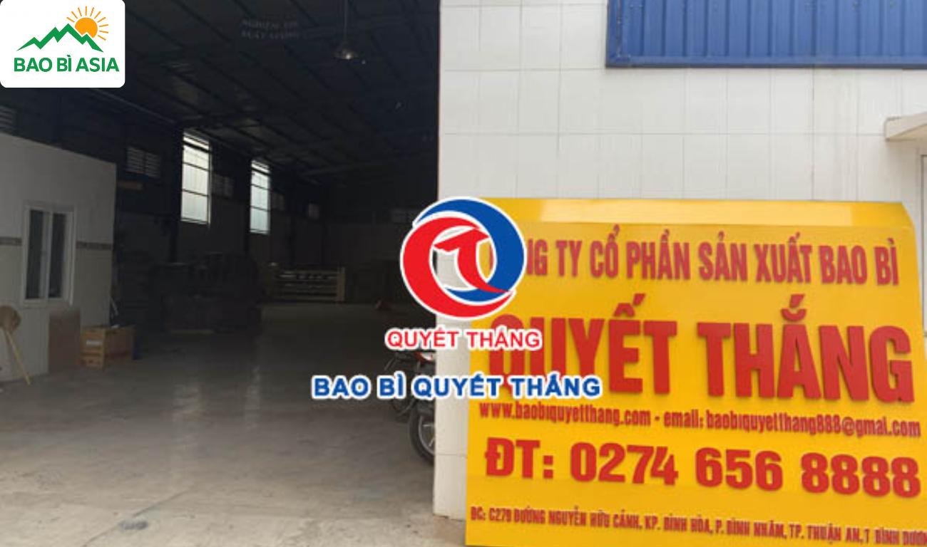 Công ty Cổ Phần Sản Xuất Bao Bì Quyết Thắng