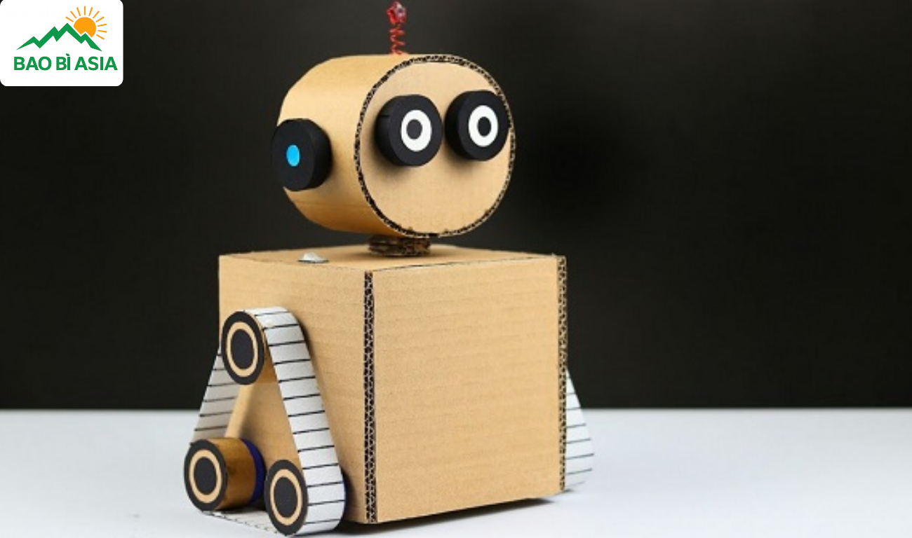 Đồ chơi robot cho bé bằng giấy