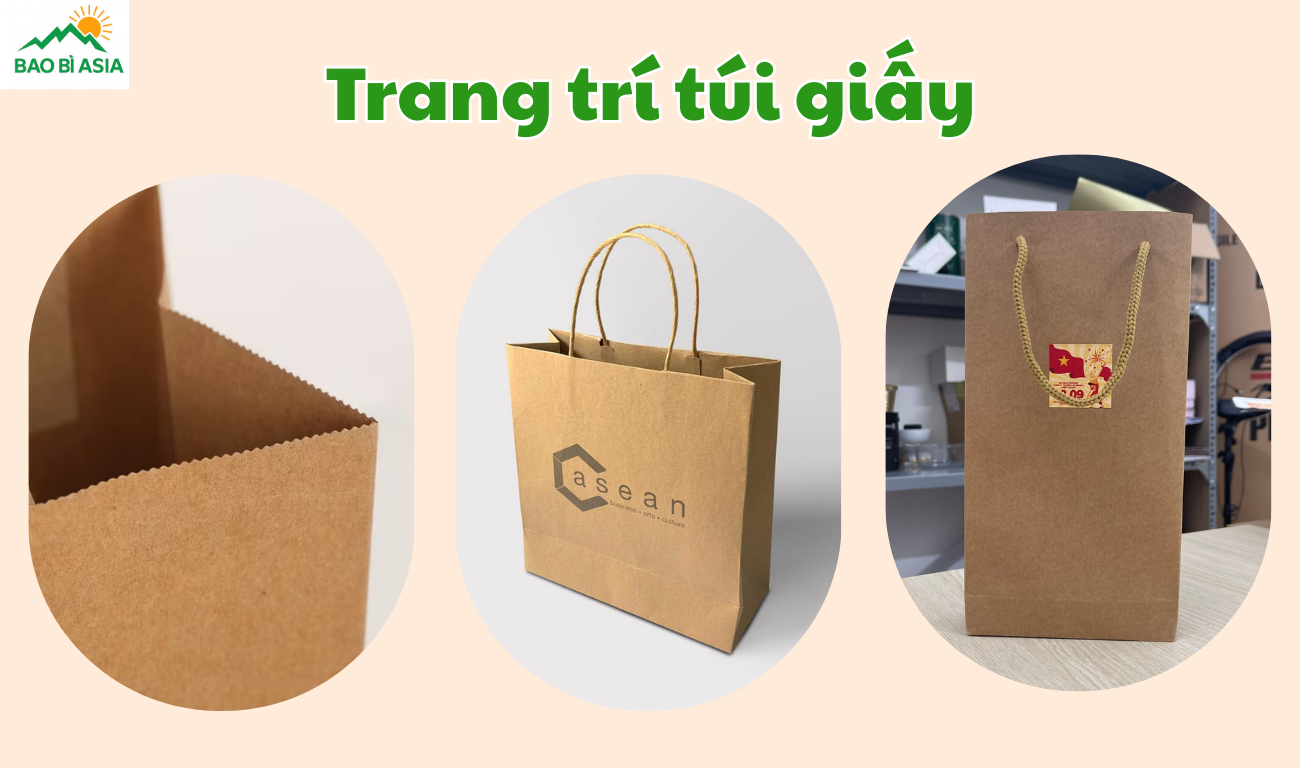 Các mẹo trang trí túi giấy handmade