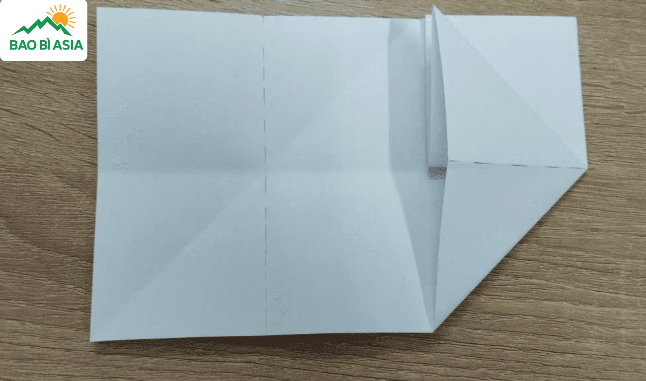 Ếch origami Bước 3