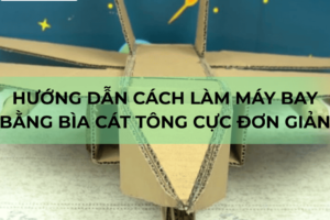 Cách làm máy bay bằng giấy