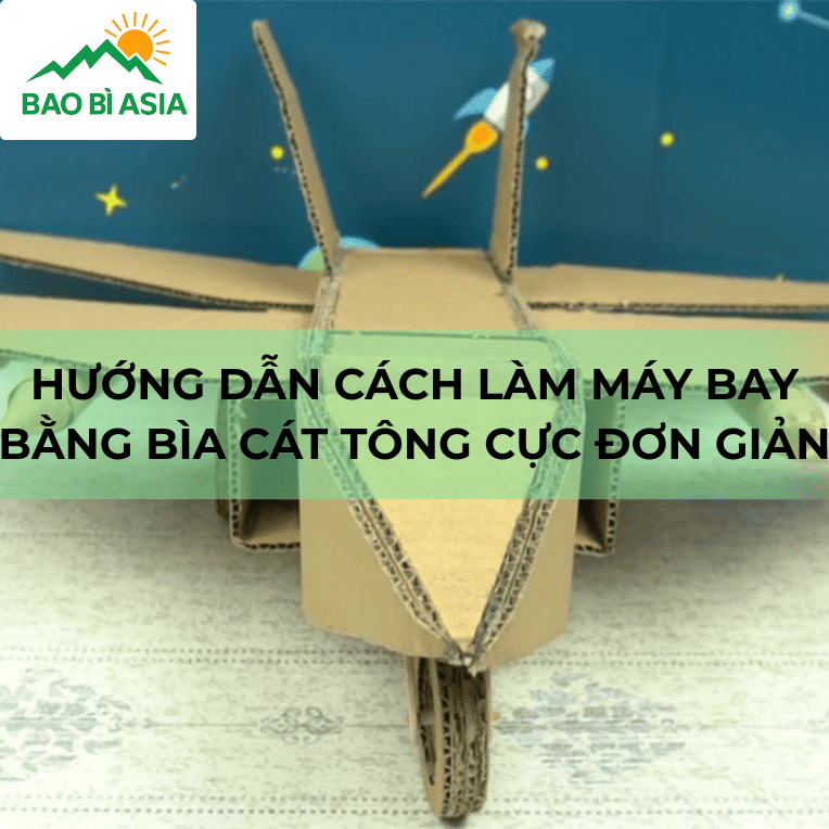 Cách làm máy bay bằng giấy