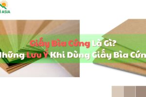 Giấy Bìa Cứng Là Gì? Những Lưu Ý Khi Dùng Giấy Bìa Cứng