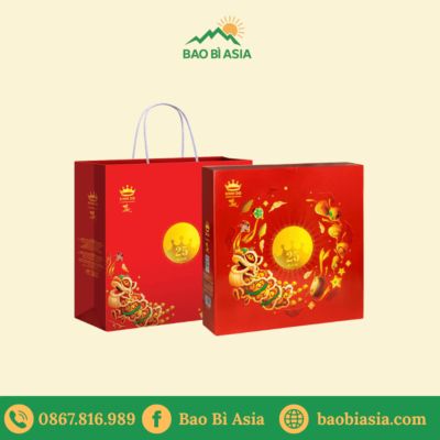 HGB11 - Hộp Bánh Trung Thu 4 - 6 Bánh