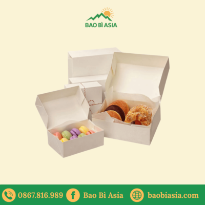 HGB16 - Hộp Giấy Đựng Bánh Ngọt