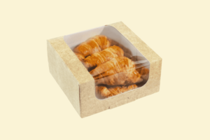 HGB21 - Hộp Đựng Bánh Croissant/Bánh Sừng Bò
