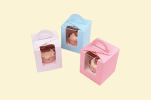 HGB3 - Hộp Đựng Bánh Cupcake Đơn