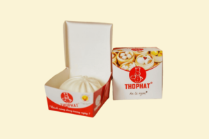 HGB30 - Hộp Giấy Đựng Bánh Bao