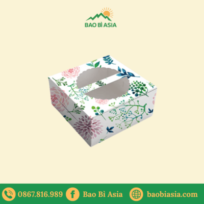 HGB5 - Hộp Đựng Bánh Cupcake (6 - 12 Cái)