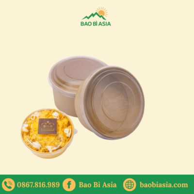 HGB7 - Hộp Đựng Bánh Bông Lan Trứng Muối
