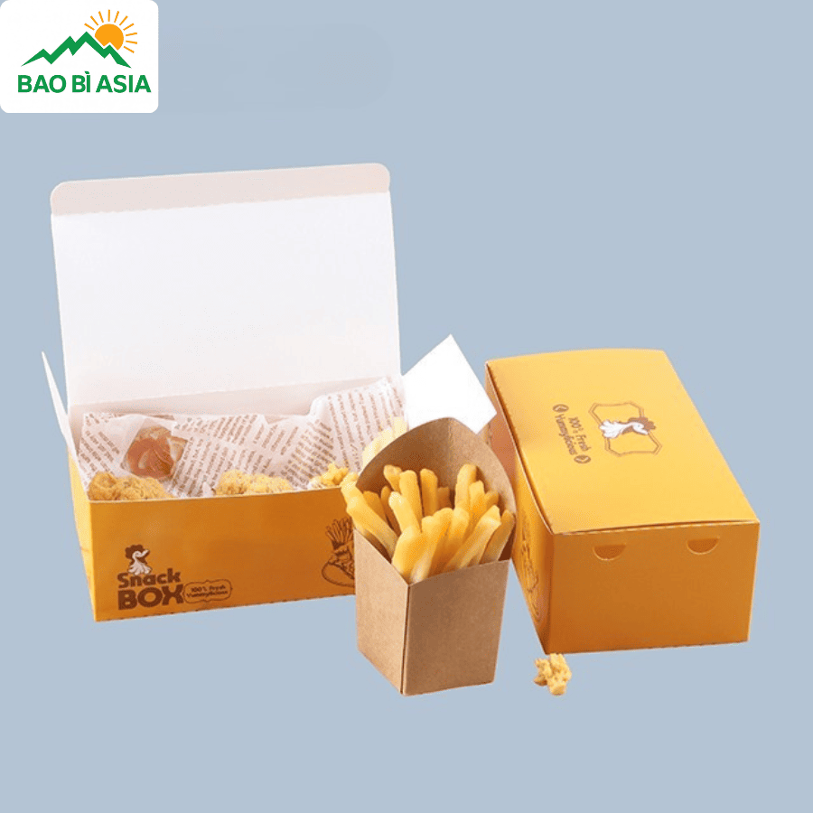 Hộp đựng gà rán mẫu 14