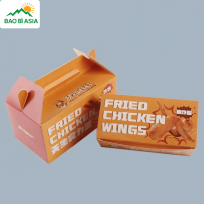 40+ Mẫu Hộp Giấy Đựng Gà Rán An Toàn, Chất Lượng, Giá Rẻ