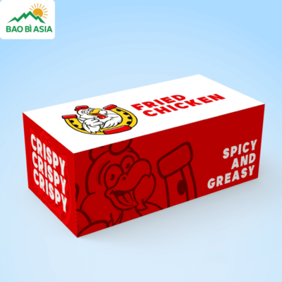 40+ Mẫu Hộp Giấy Đựng Gà Rán An Toàn, Chất Lượng, Giá Rẻ