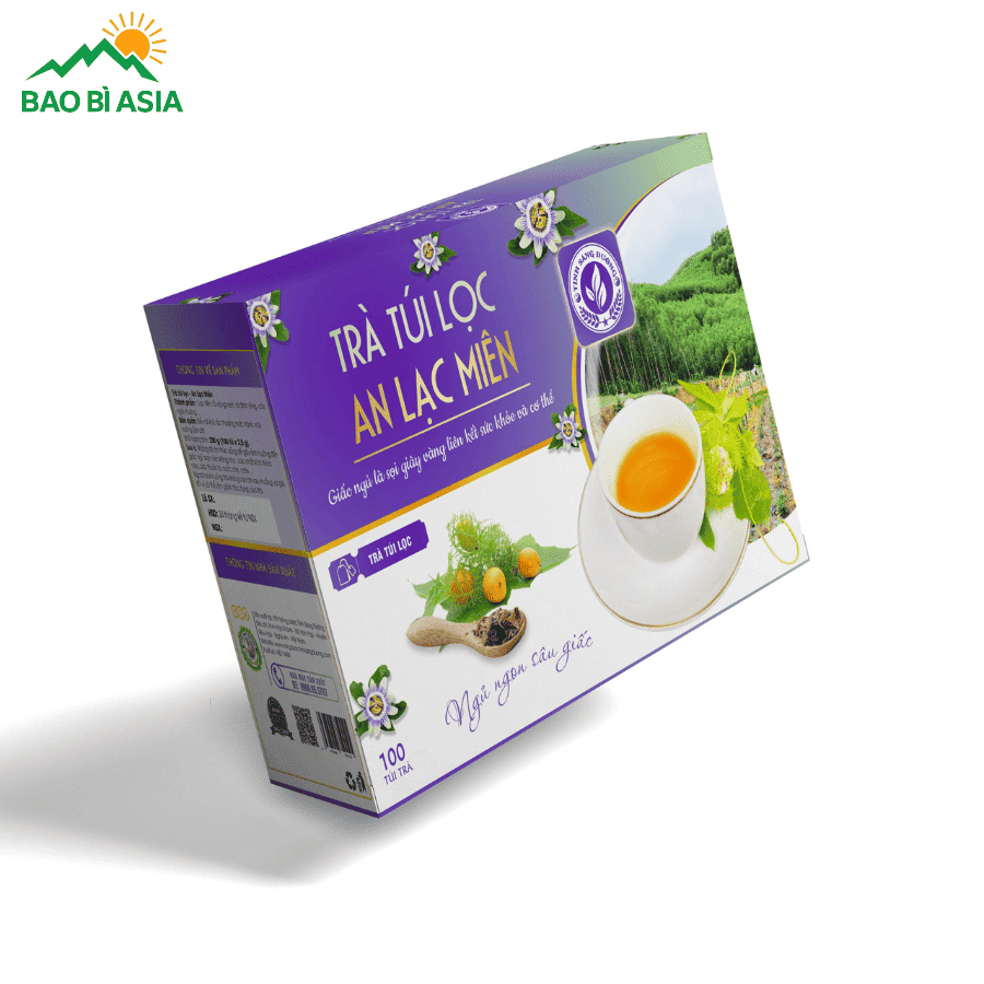 Hộp giấy đựng trà mẫu 1