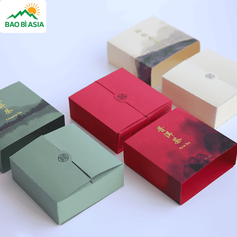 Hộp giấy đựng trà mẫu 11