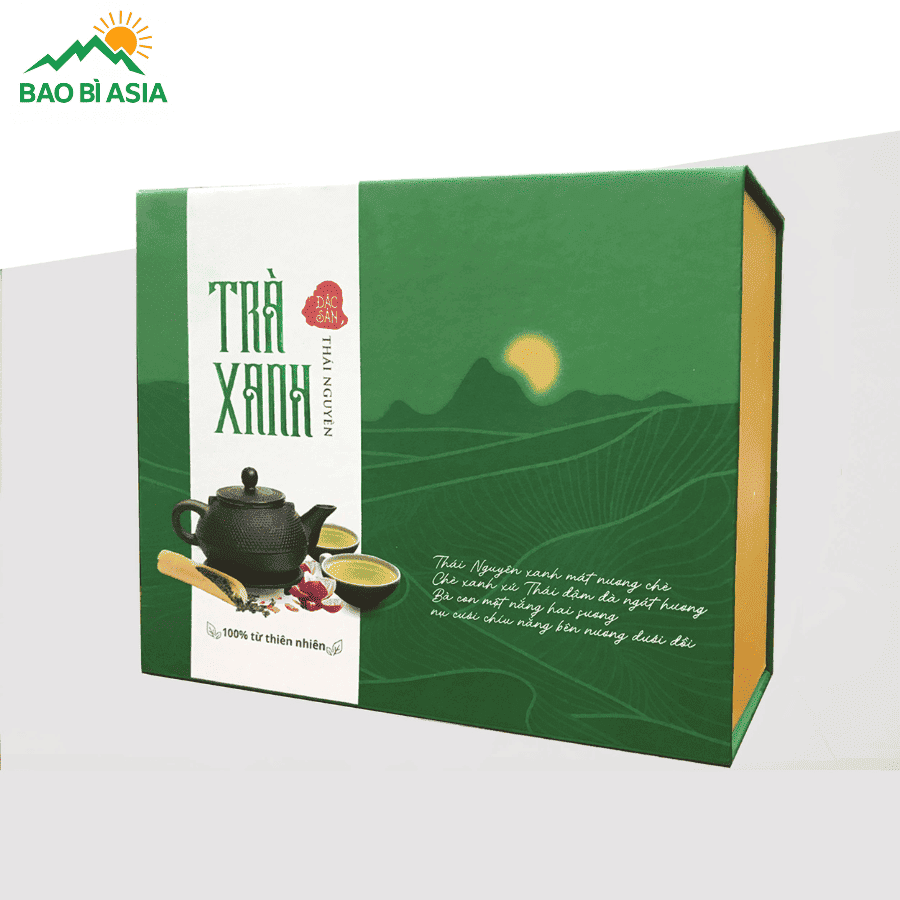 Hộp giấy đựng trà mẫu 18