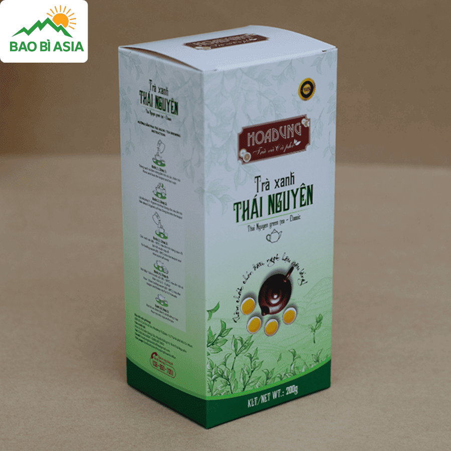Hộp giấy đựng trà mẫu 8