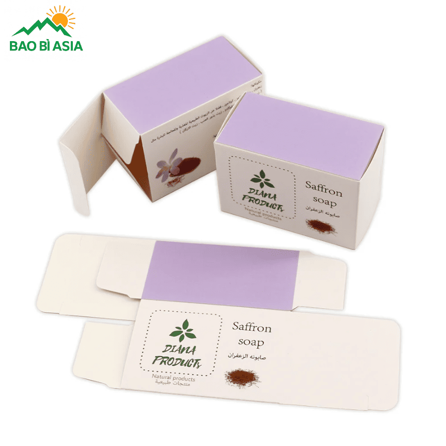 Hộp giấy mỹ phẩm mẫu 12