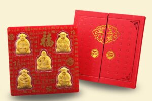 HQT09 - Hộp Đựng Quà Tết Mạ Vàng Phúc Thọ