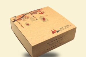 HQT15 - Hộp Đựng Quà Tết Giấy Kraft Mộc Mạc