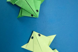 Mẫu cách gấp ếch 1