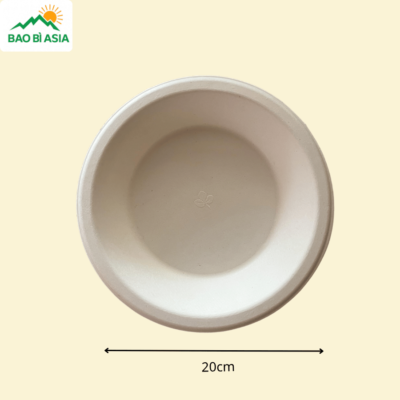 ĐG09 - Đĩa giấy tròn sâu lòng 20 cm