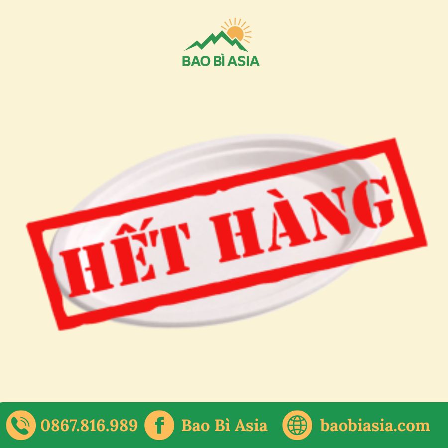 Đĩa giấy bã mía