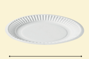 Đĩa giấy tròn mẫu 06