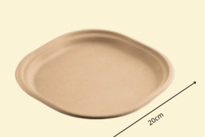 ĐG017 - Đĩa giấy vuông bo góc 20 × 20 cm