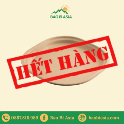 Đĩa giấy bã mía vuông