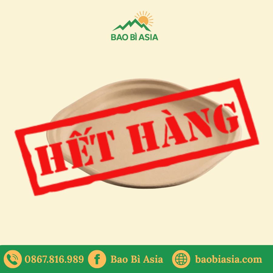 Đĩa giấy bã mía vuông