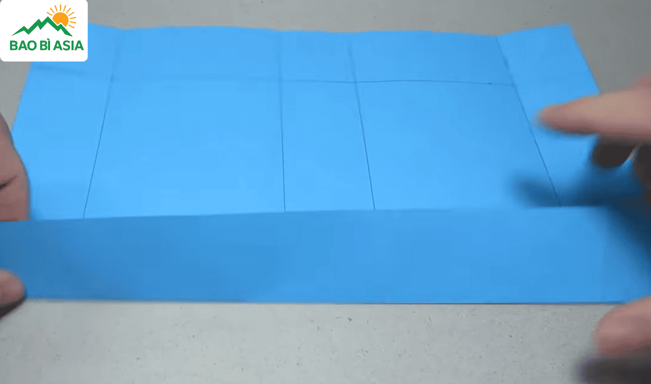 Gấp giấy vào trong