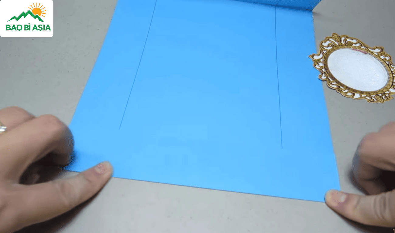 Gấp viền giấy