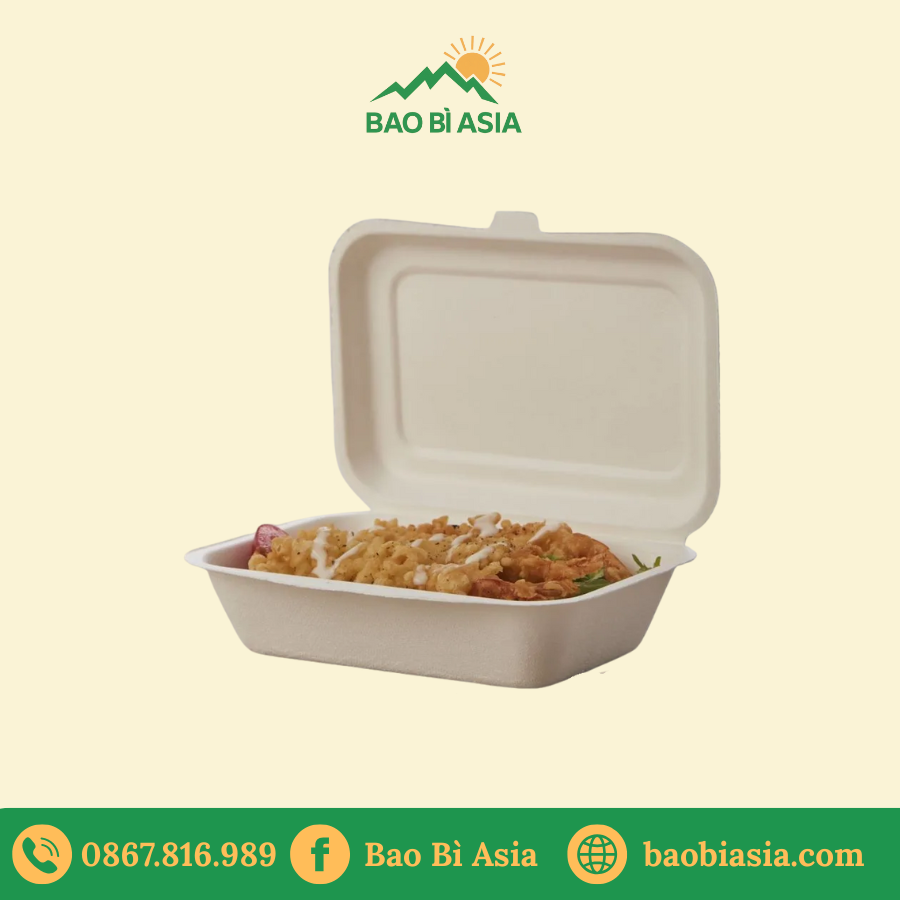 Hộp bã mía đựng xôi/chè 500ml