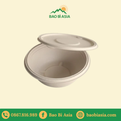 Hộp bã mía tròn 500ml