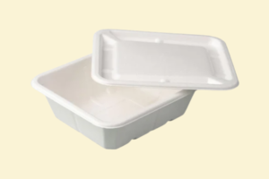 Hộp bã mía vuông 1000ml + nắp bã mía