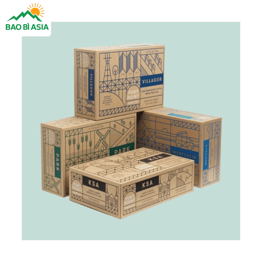 Mẫu hộp giấy, túi giấy 10