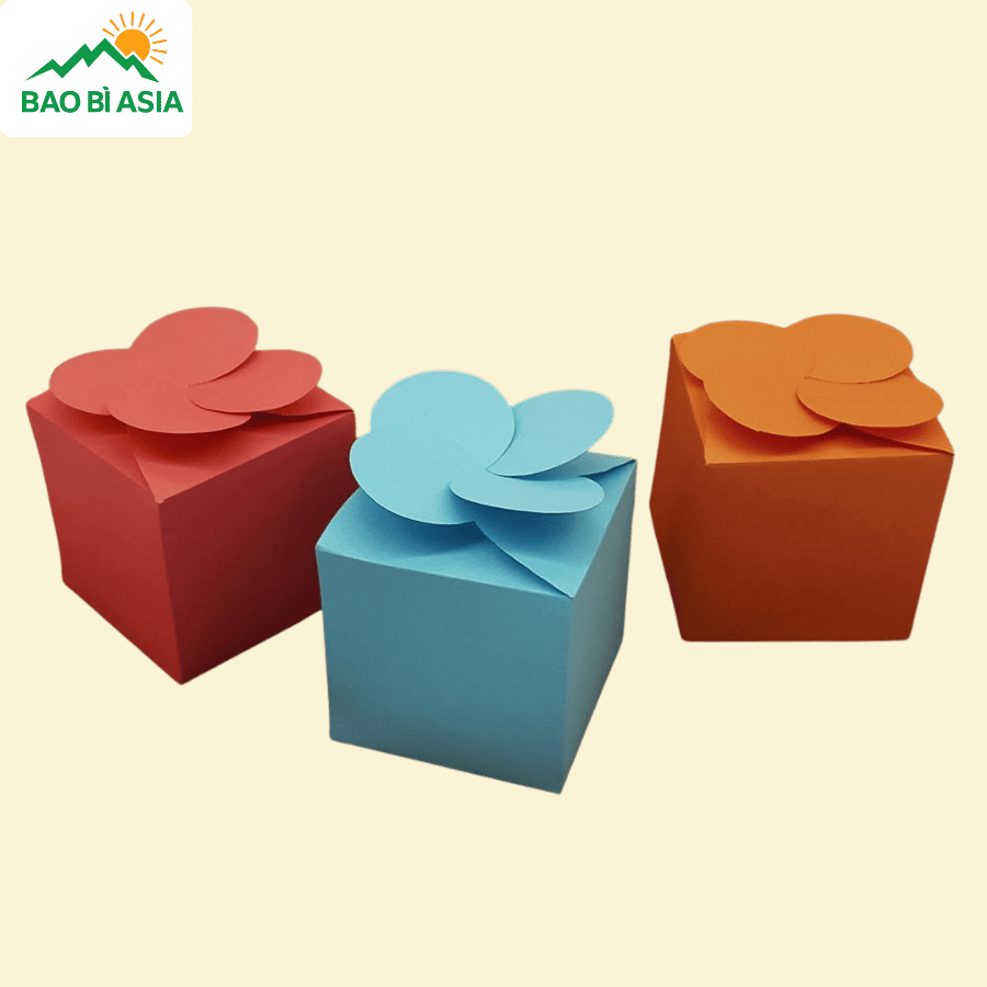 Hộp quà giấy handmade đẹp mẫu 3