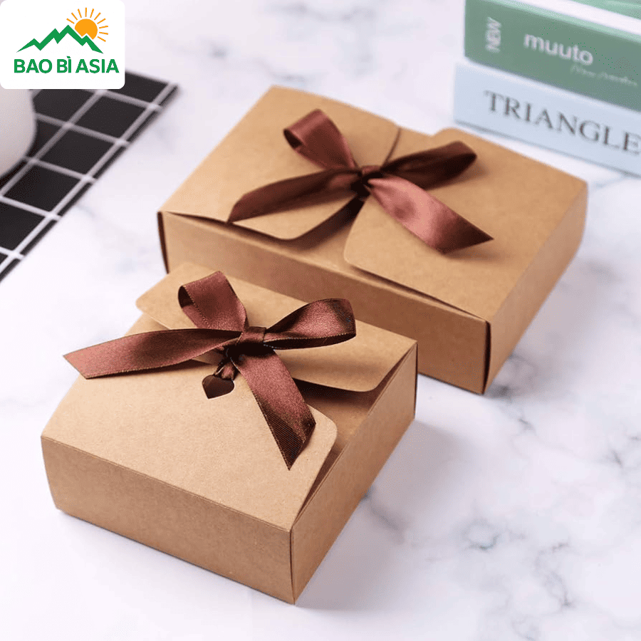 Hộp quà giấy handmade đẹp mẫu 4