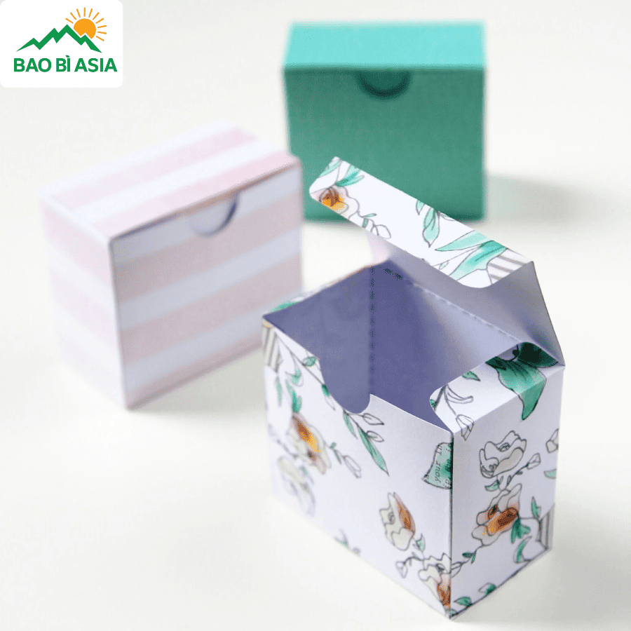 Hộp quà giấy handmade đẹp mẫu 9