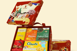 HQT28 - Hộp Đựng Quà Tết Tết Sum Vầy