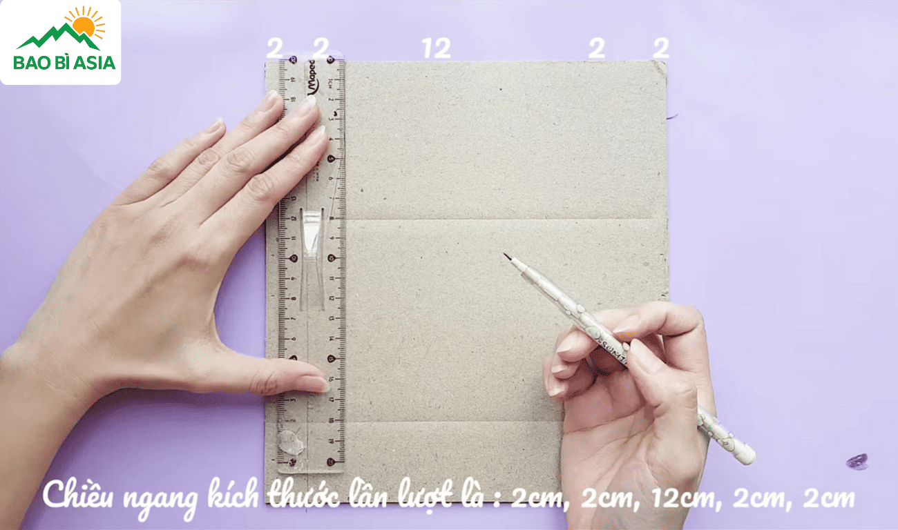 Kẻ đường theo chiều ngang