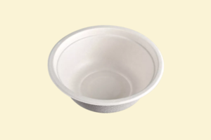 Tô bã mía trắng tròn 500ml (không nắp)