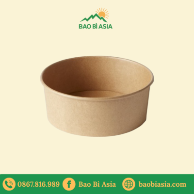 Tô giấy Kraft 1000ml (không nắp)