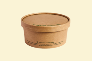 Tô giấy Kraft 1000ml + nắp giấy (không nóng)