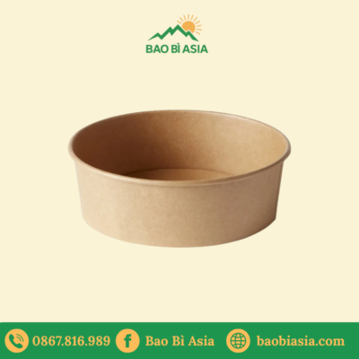 Tô giấy Kraft 1300ml (không nắp)