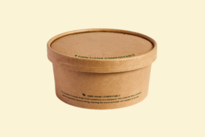 Tô giấy Kraft 750ml + nắp giấy (không nóng)