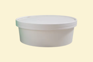 Tô giấy Kraft 1000ml + nắp giấy (không nóng)