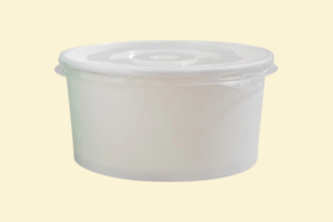 Tô giấy Kraft 1000ml + nắp nhựa (món nóng)