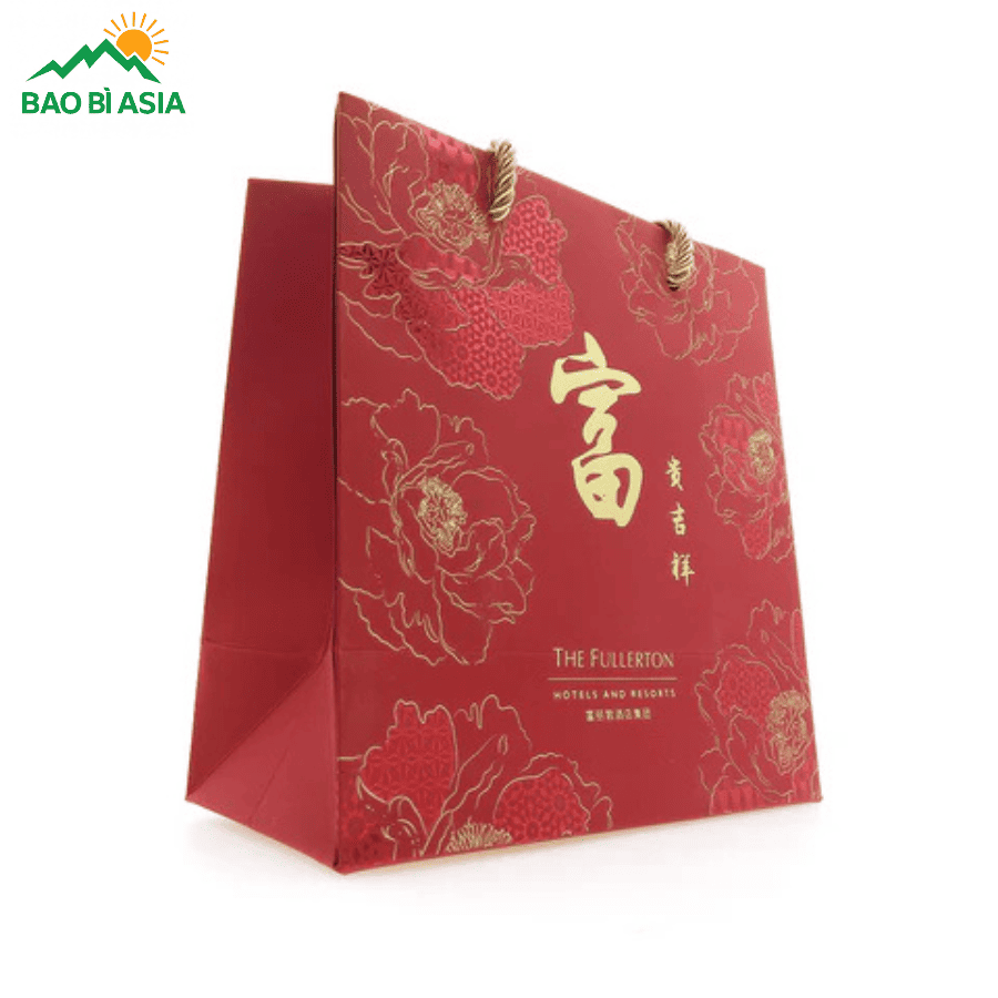 Túi giấy đựng quà Tết đẹp mẫu 17